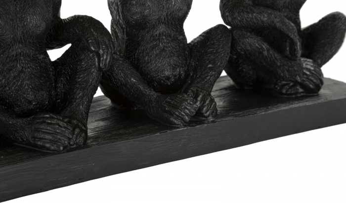 Suport decorativ trei maimute cu platou - CreativDeco.ro [5]