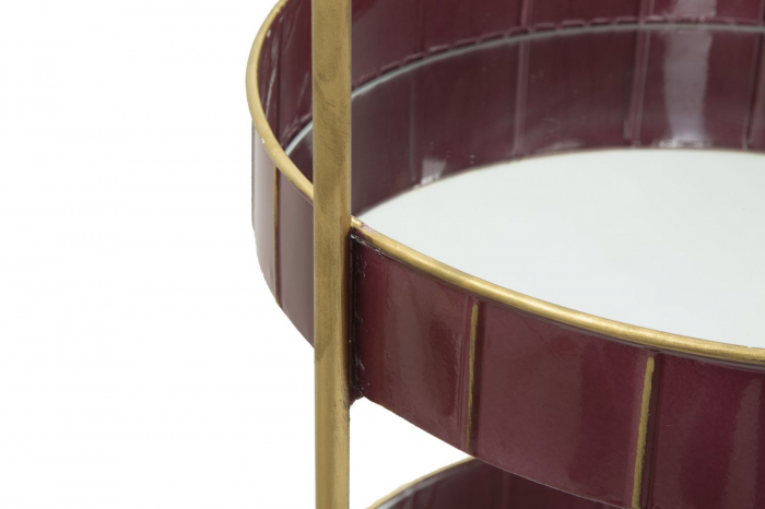 Suport Chei Double Glam Bordo [7]