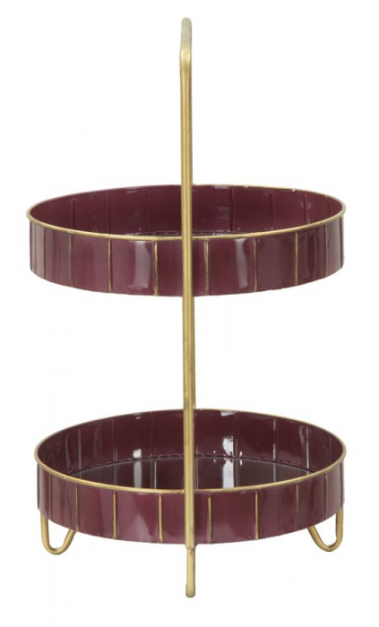 Suport Chei Double Glam Bordo [2]