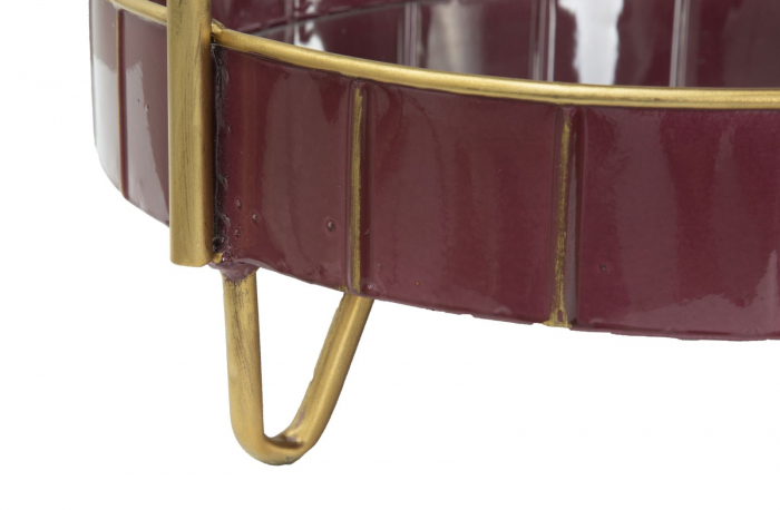 Suport Chei Double Glam Bordo [6]