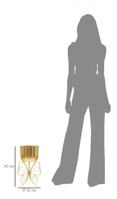 Suport Flori Fluturi Aurii | Plante Interior | CreativDeco [6]