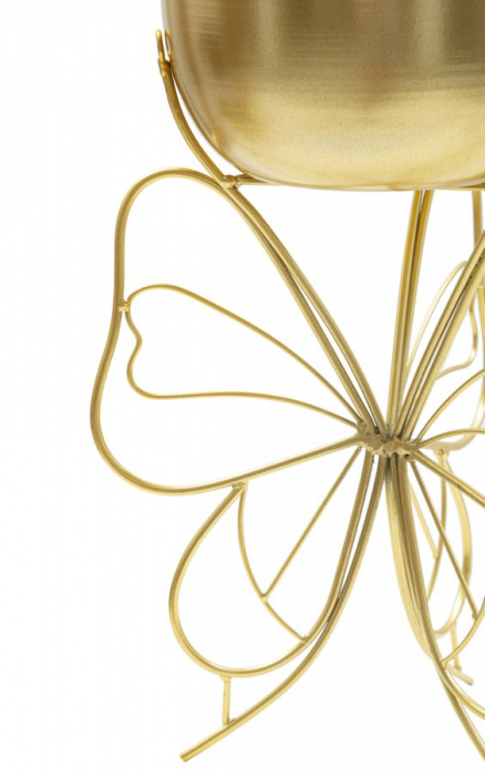 Suport Flori Fluturi Aurii | Plante Interior | CreativDeco [4]