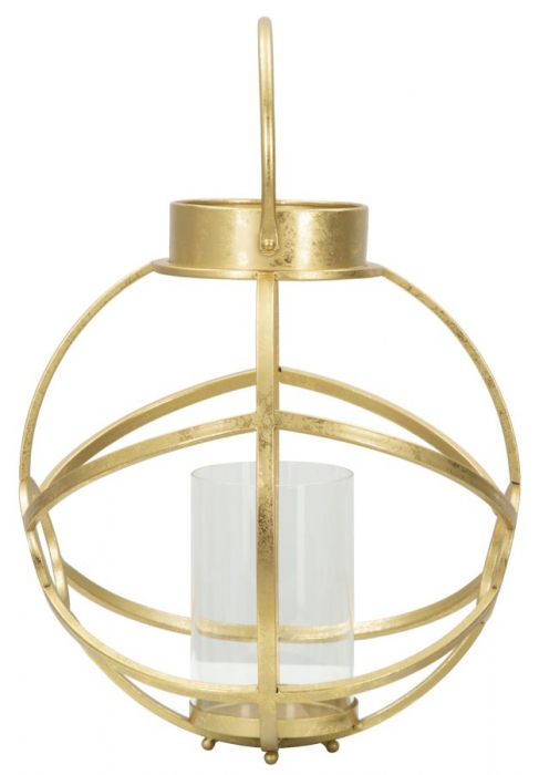 Suport lumanari glamour fier sticla | Decor elegant CreativDeco [2]