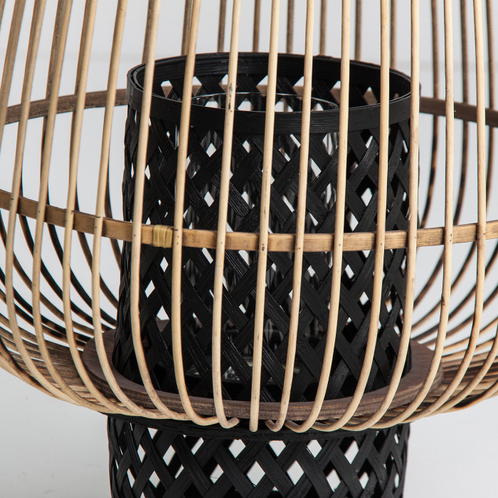 Suport lumanare bambus modern | Decoratiuni contemporane [2]