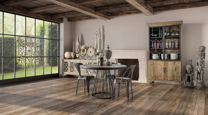 Suport lumanare provensal metal lemn|Decoratiuni rustice romantice [2]