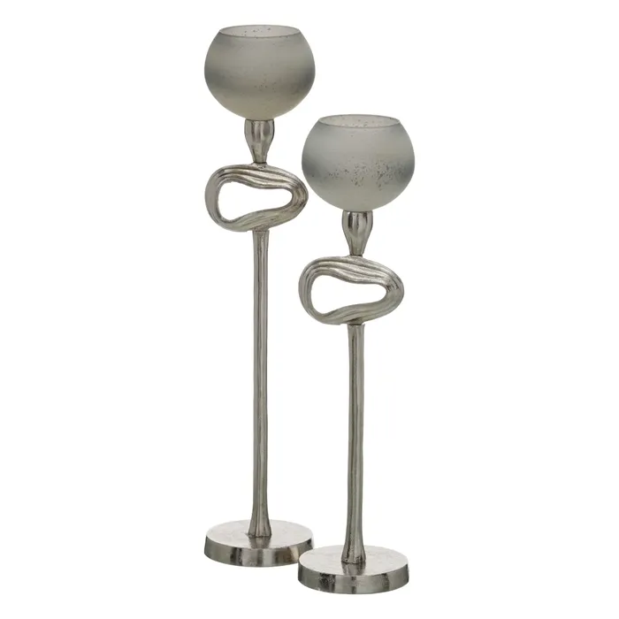 Suport Lumanare Modern CreativDeco - Accente de Sticla pentru Decoruri Elegante [6]