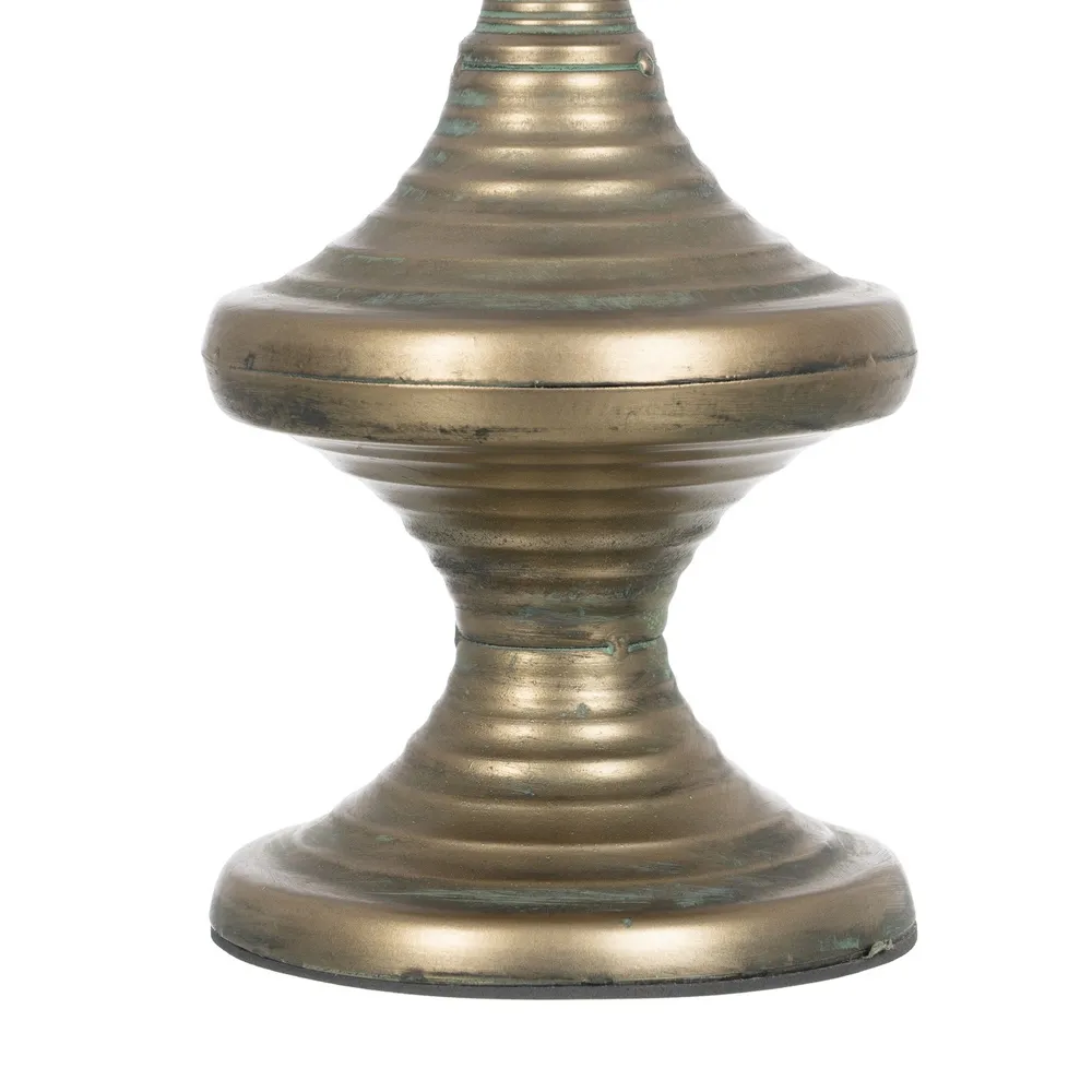 Suport Lumanare Old, Metal Auriu - CreativDeco.ro [6]