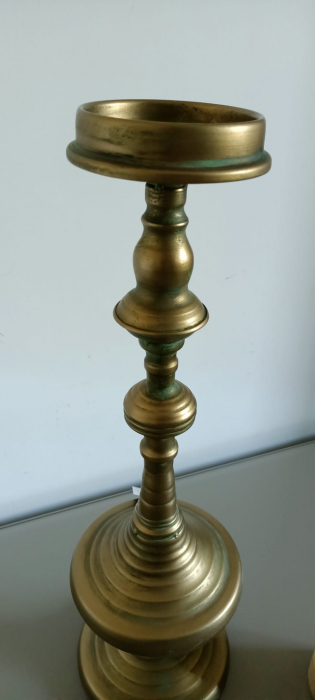 Suport Lumanare Old, Metal Auriu - CreativDeco.ro [15]