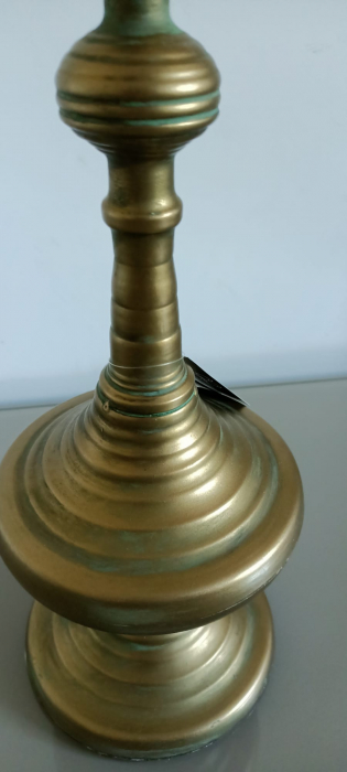 Suport Lumanare Old, Metal Auriu - CreativDeco.ro [11]