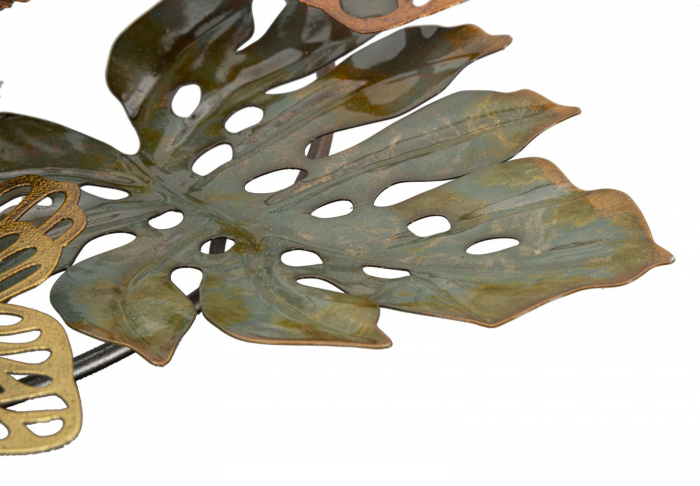Suport lumanari Shine platou metalic 3D CreativDeco [4]