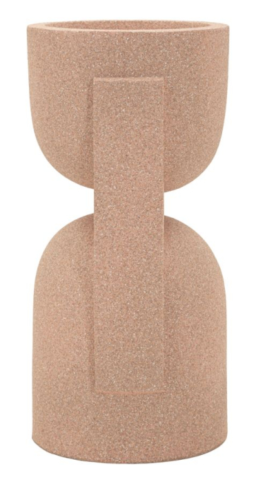 Suport pentru plante și flori exterior roșu din rășină cu design futurist [3]