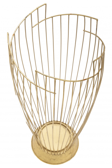 Suport umbrela Fashion, metal auriu [5]