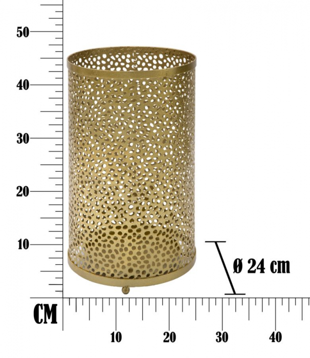 Suport umbrela Holes, metal auriu - creativdeco.ro [7]