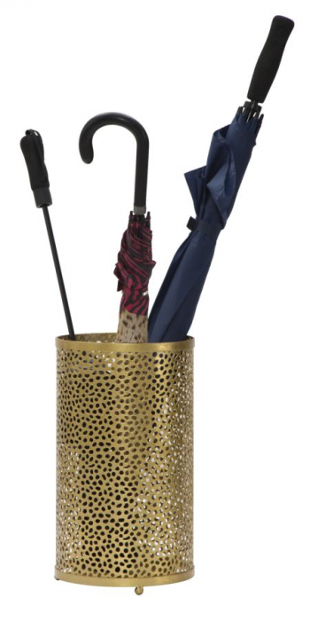 Suport umbrela Holes, metal auriu - creativdeco.ro [2]