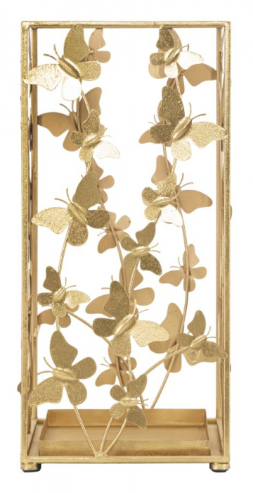 Suport umbrele auriu fluturi 3D metal Butterfly - CreativDeco.ro [2]