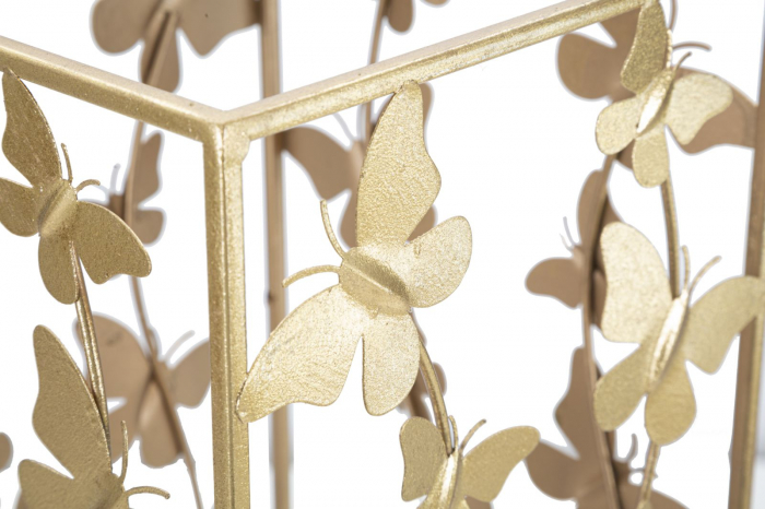 Suport umbrele auriu fluturi 3D metal Butterfly - CreativDeco.ro [4]
