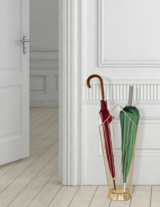 Suport umbrele auriu | Accesorii hol | CreativDeco [2]