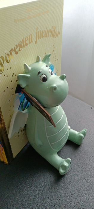 Suporturi carti Dragon, compozit/verde menta - creativdeco.ro [7]
