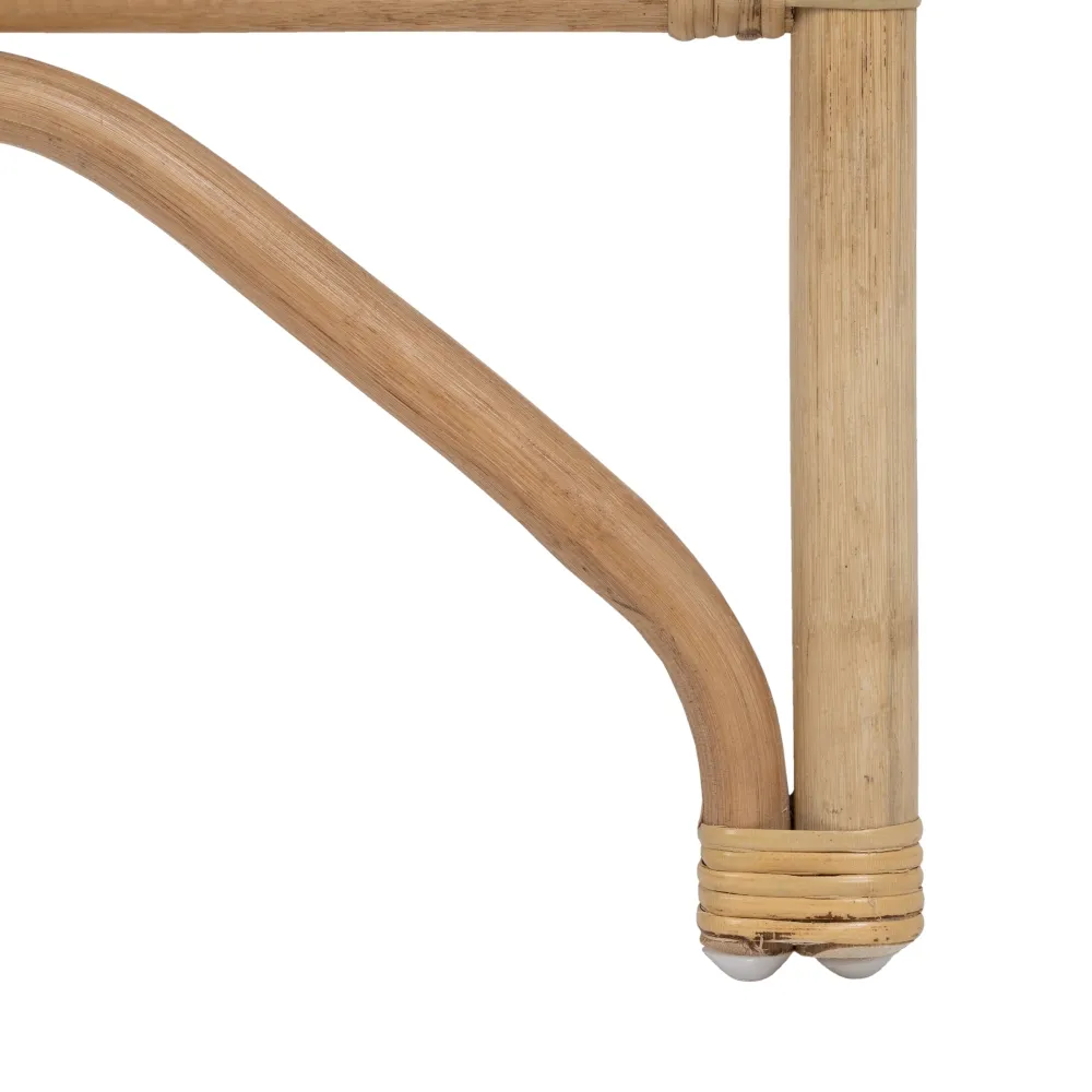 Tablie de pat dublu din ratan | Mobilier dormitor natural [6]