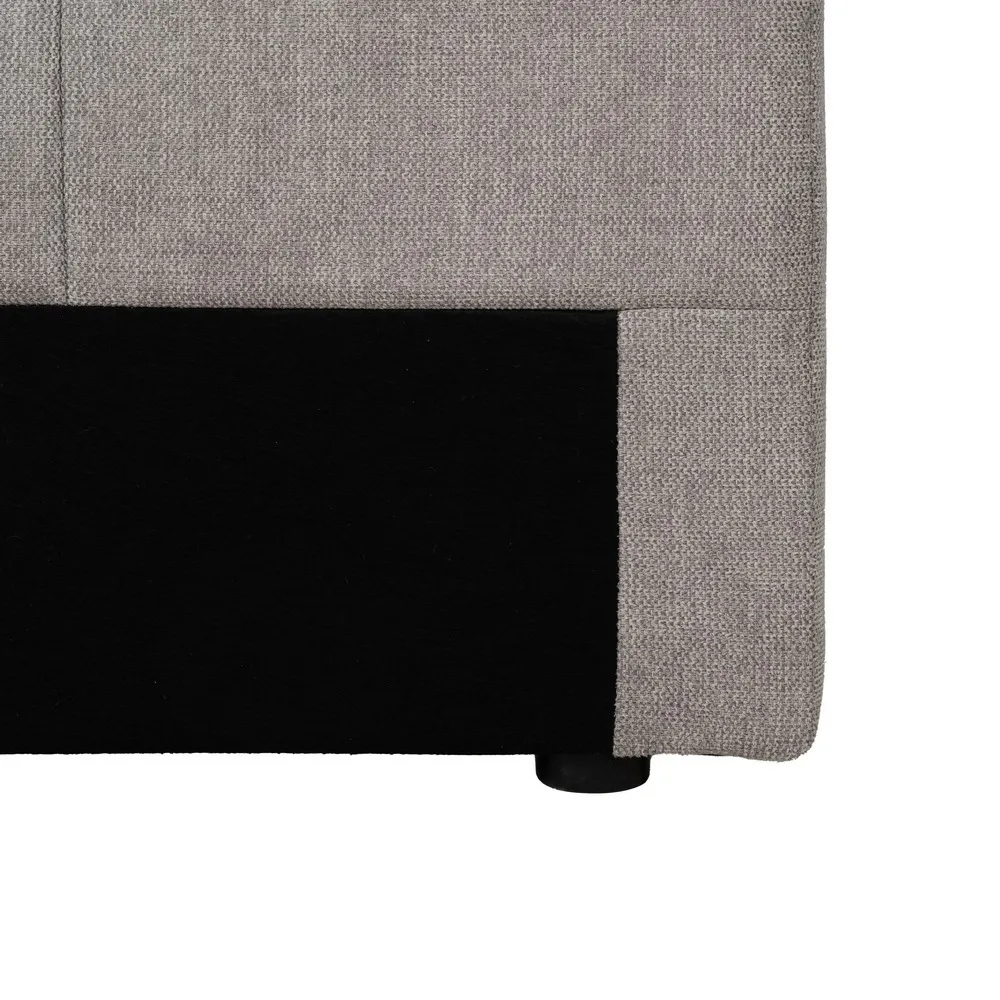 Tablie de Pat Dublu Gri Eleganta | Dormitoare Moderne [3]