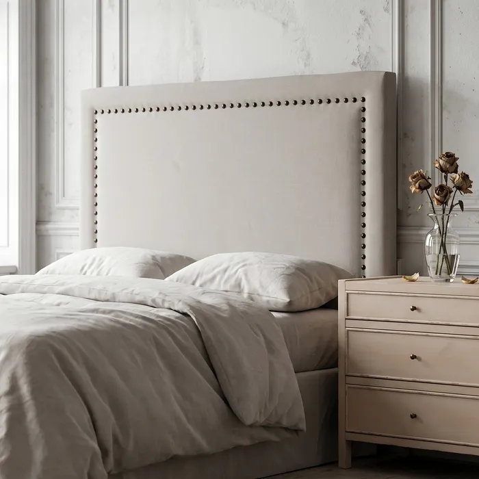 Tablie Pat Dublu Crem Retro Vintage | Mobilier Dormitor [2]