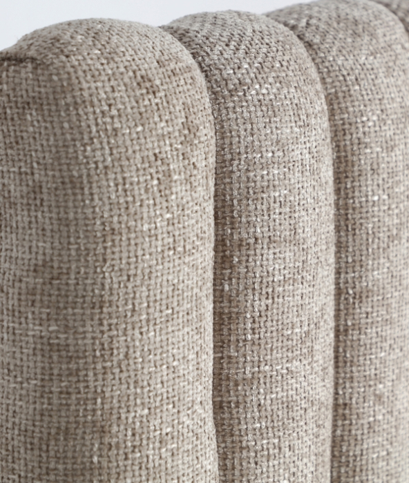 Tăblie pat GILLEY gri bumbac – titlu imagine principală [3]