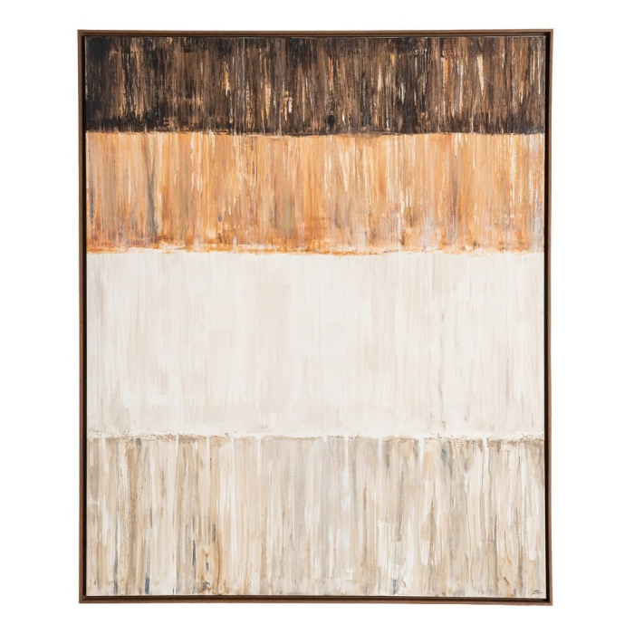 Tablou abstract pictat manual pe panza pentru living si HoReCa [2]