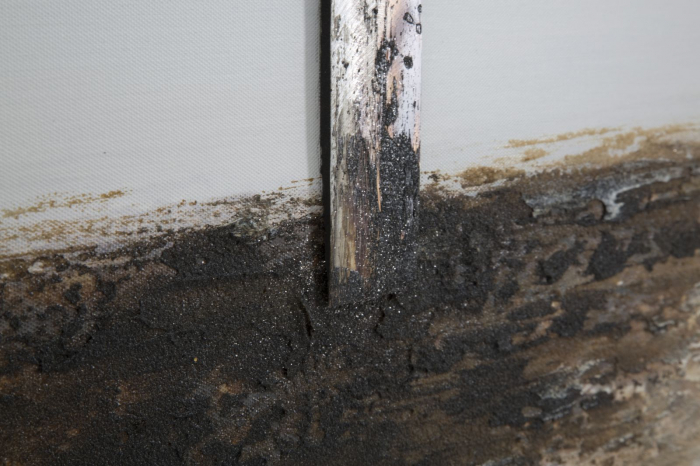 Tablou Albero, aluminiu pe panza, maro [4]