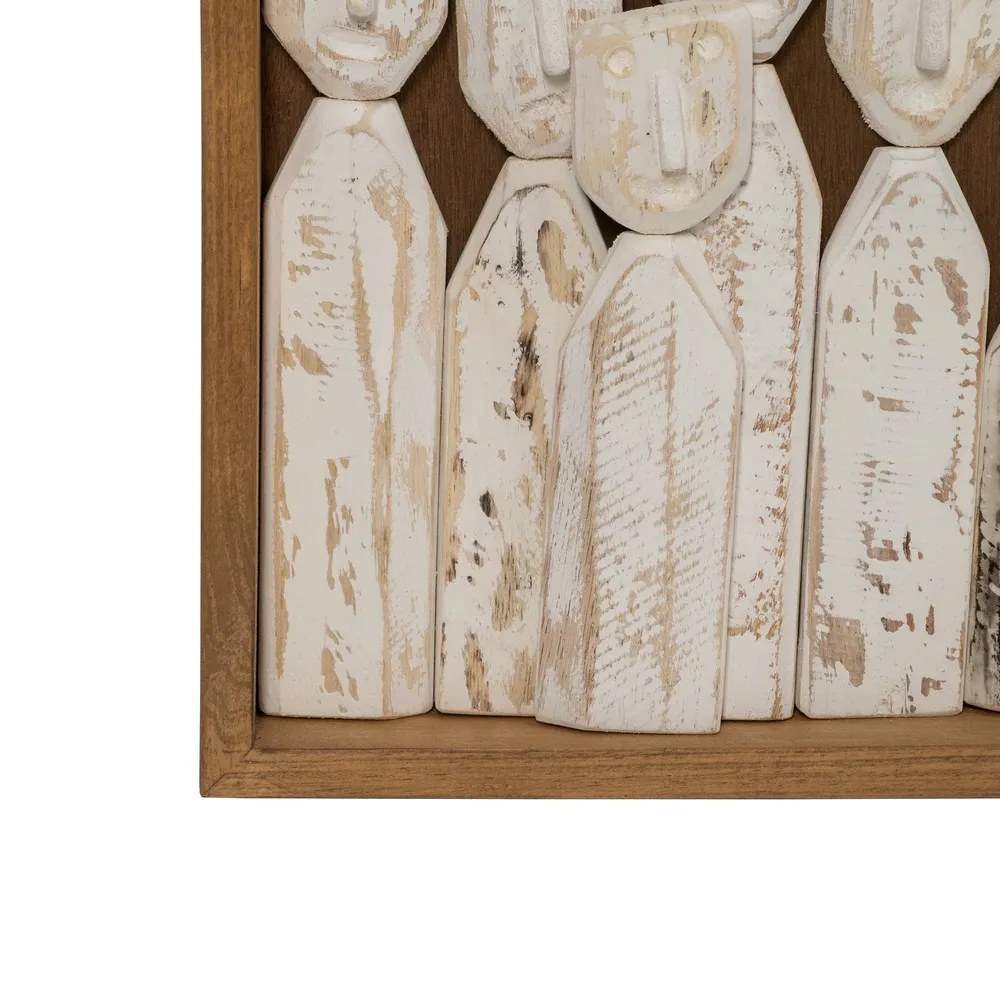 Tablou sculptura lemn | Arta murala pentru spatii publice [5]