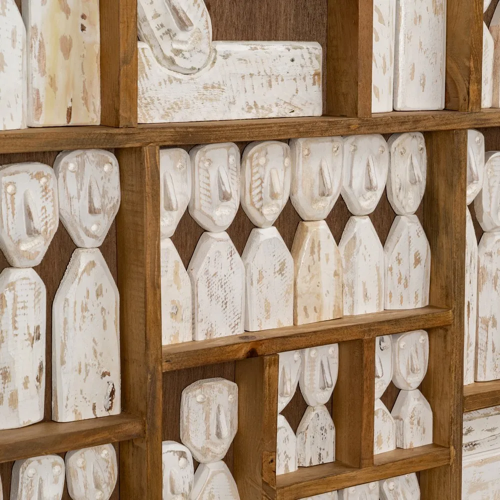 Tablou sculptura lemn | Arta murala pentru spatii publice [4]