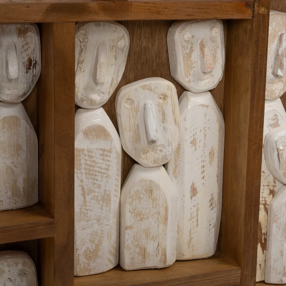 Tablou sculptura lemn | Arta murala contemporana [4]