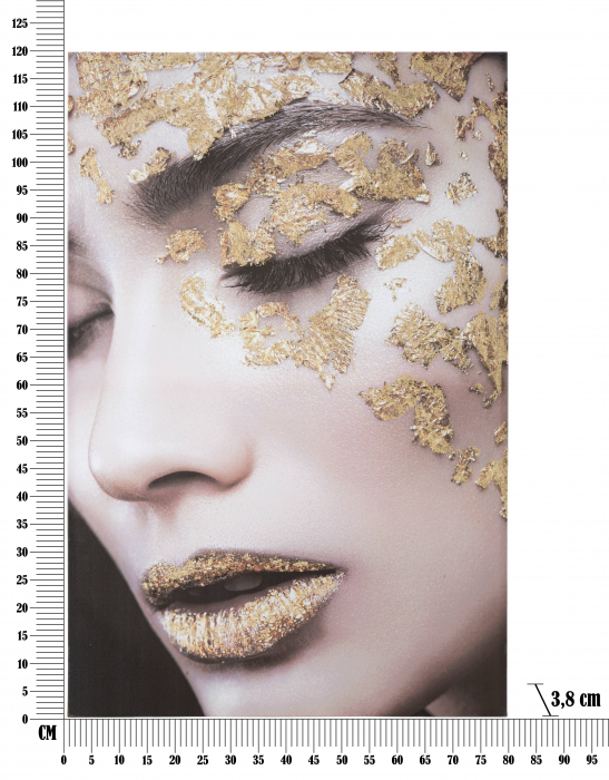 Tablou Beautiful Lady Face, canvas [6]