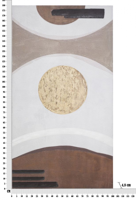 Tablou Geometric Indraznet CreativDeco - Accente de Lux si Stil Contemporan [6]