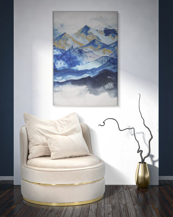 Pictura Misterioasa Munti CreativDeco - Lux si Inspiratie pentru Casa [5]