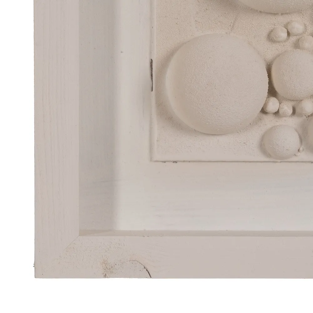 Tablou Crem din Lemn Decoratii in Relief, 50 X 6 X 70 cm - creativdeco.ro [4]