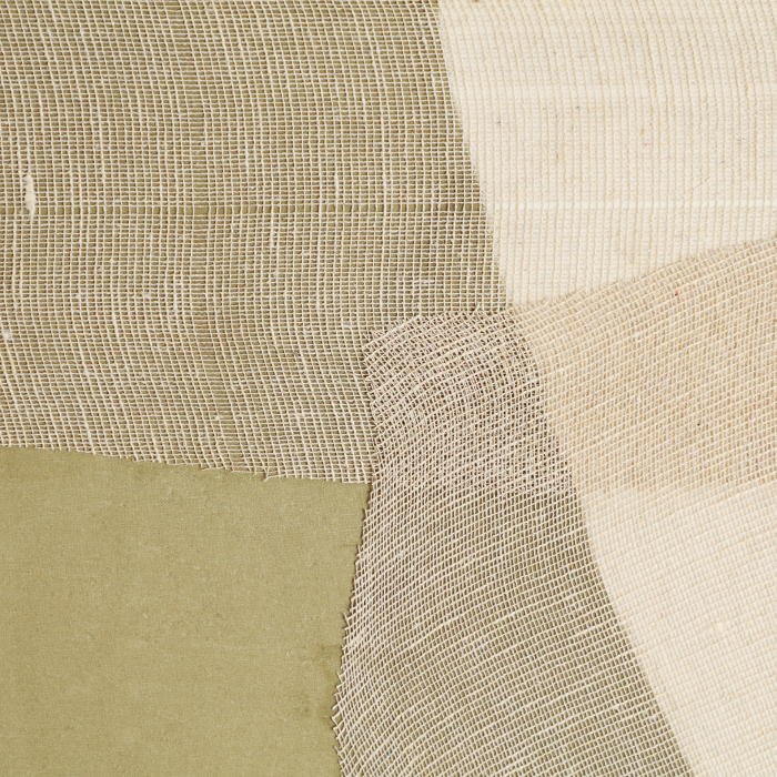 Tablou decorativ abstract în tonuri de verde și bej Dalinhe [5]