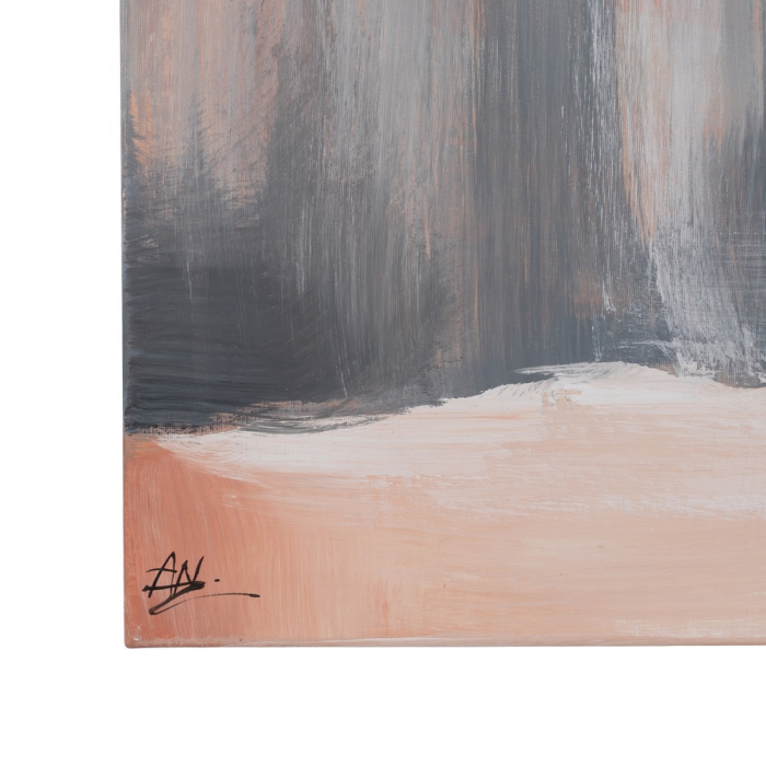 Tablou patrat abstract pictat manual modern [4]