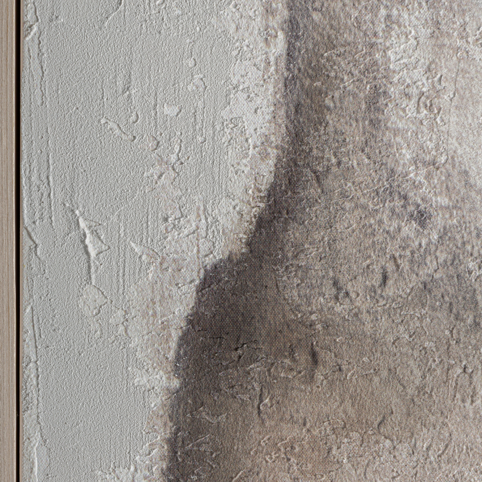 Tablou decorativ abstract vertical în tonuri de maro Nael [4]