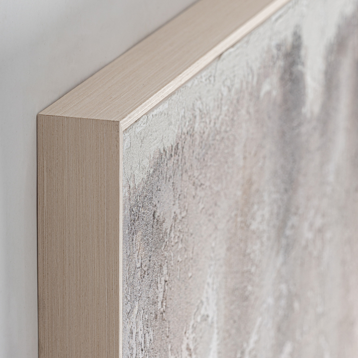 Tablou decorativ abstract vertical în tonuri de maro Nael [2]