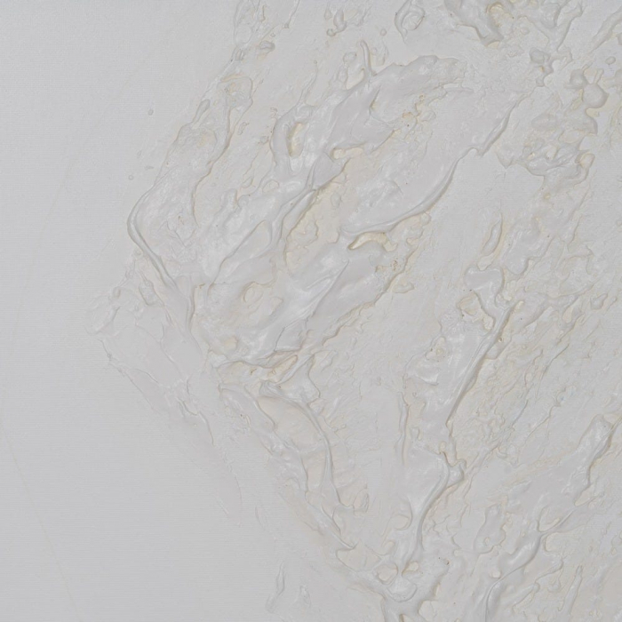 Tablou relief montan alb pictat manual 120x60 [2]