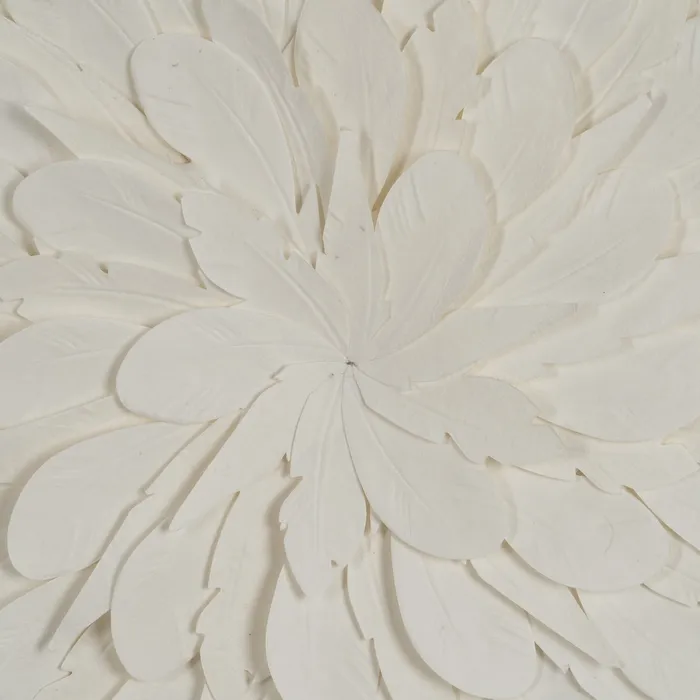 Tablou alb texturat pentru decor modern [2]