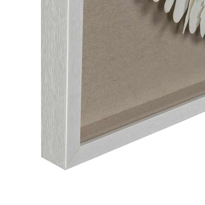 Tablou alb texturat pentru decor modern [4]