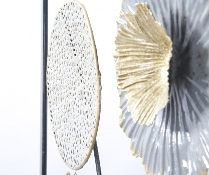 Decoratiune Metalica Flori Stilizate | CreativDeco [6]