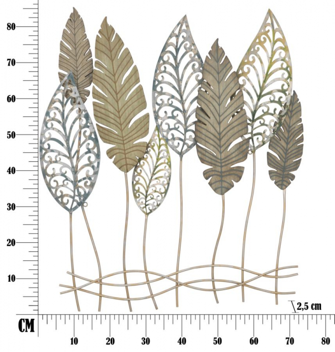 Decoratiune Frunze Naturale CreativDeco - Stil si Eleganta [9]