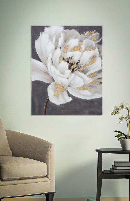 Tablou Flori, canvas/lemn pin, multicolor [2]