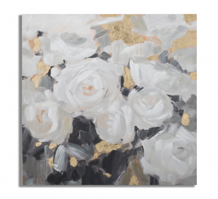 Tablou Flori albe, canvas/multicolor [1]