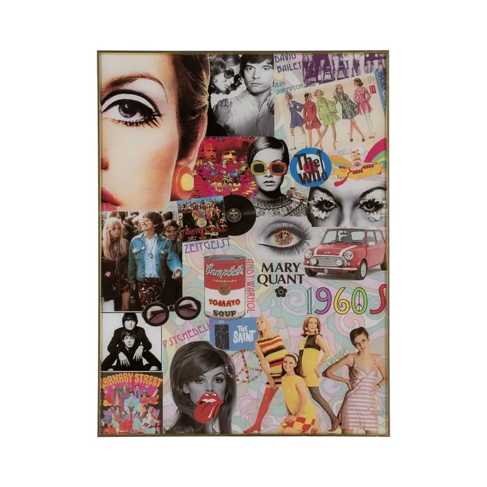 Tablou pop art vibrant|Decorațiuni artistice retro [1]