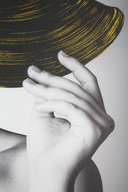 Tablou Lady, canvas/lemn [3]