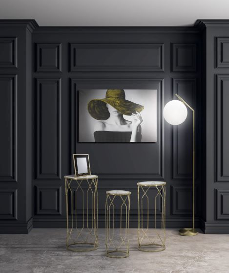 Tablou Lady, canvas/lemn [4]