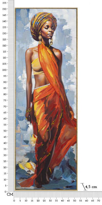 Tablou Lady Daphne, pictura pe panza, multicolor - creativdeco.ro [6]